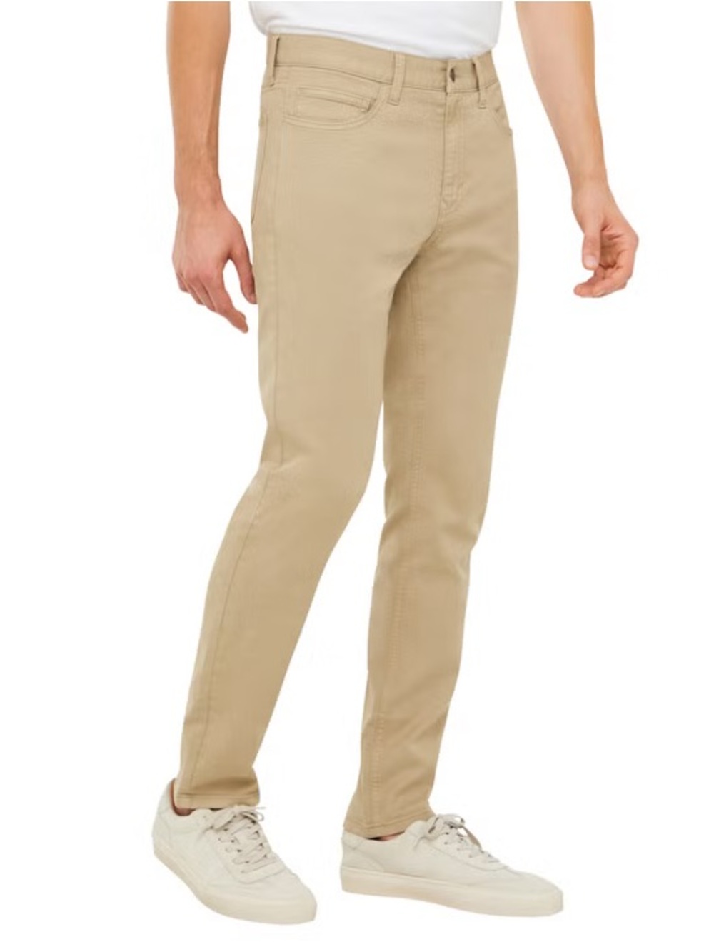 Banana Republic Men's Slim Fit Khaki Tan Twill Pants in Size 38 X 32 - Picture 3 of 11